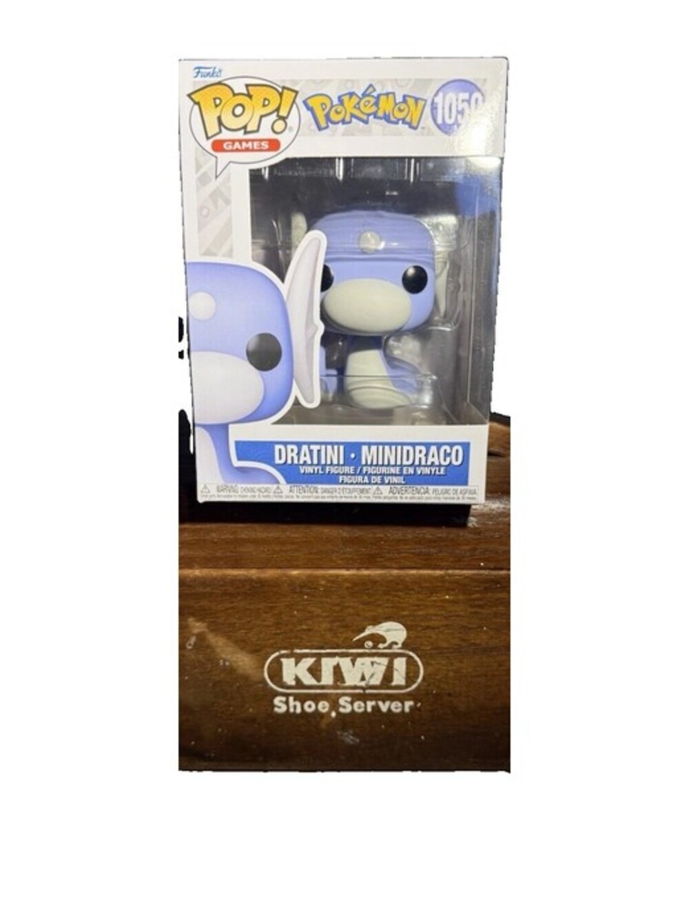 Funko Pop! Games Pokémon Dratini #1050 Vinyl Figure New Factory Sealed